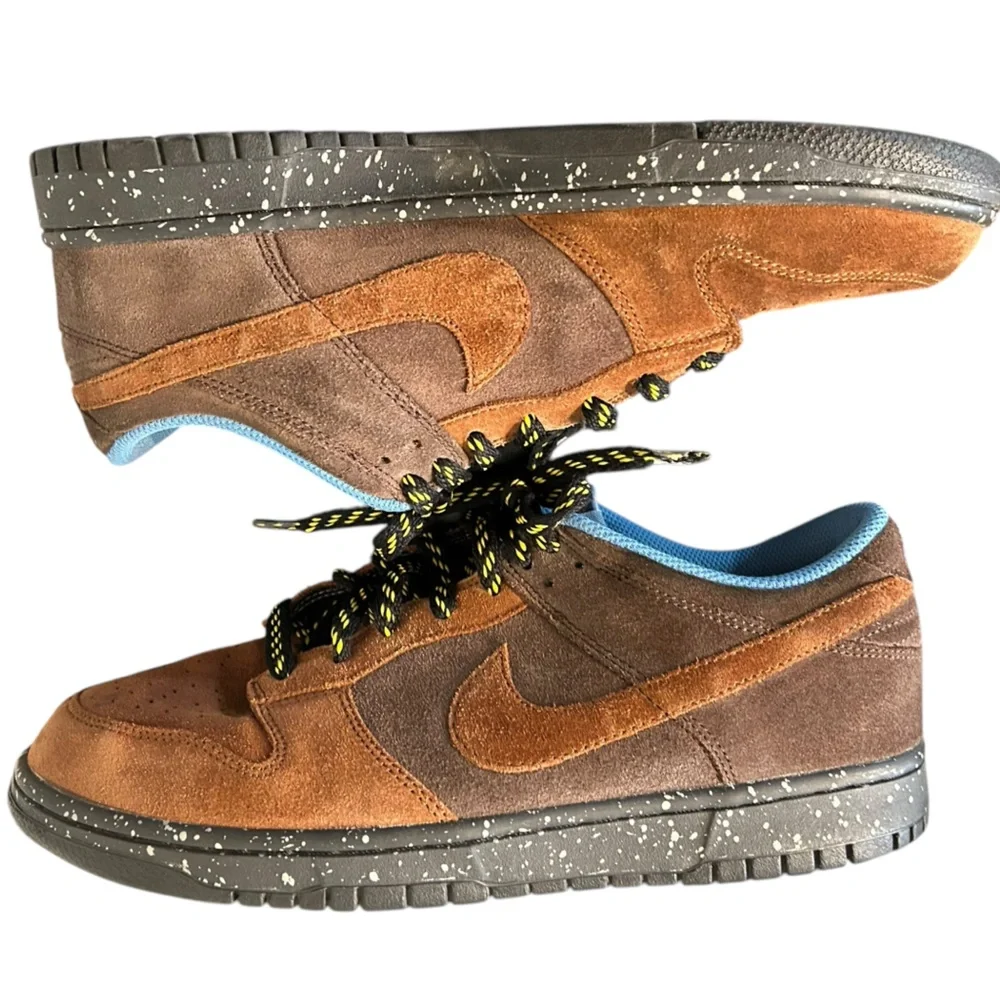 Nike Dunk Low CL 2007 Baroque Brown Rustic Suede Sneakers Mens Size 9